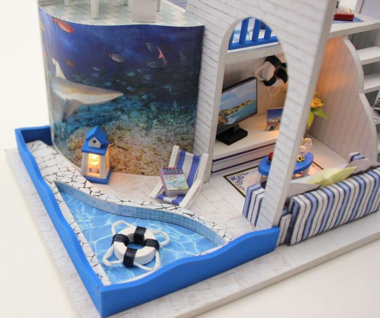 Набор для создания миниатюры (румбокс) «Морской бриз» (русифицированная версия) — картинка 3