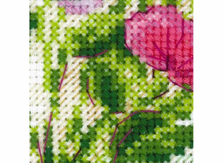 Набор для вышивания «Букетик с душистым горошком» — картинка 2