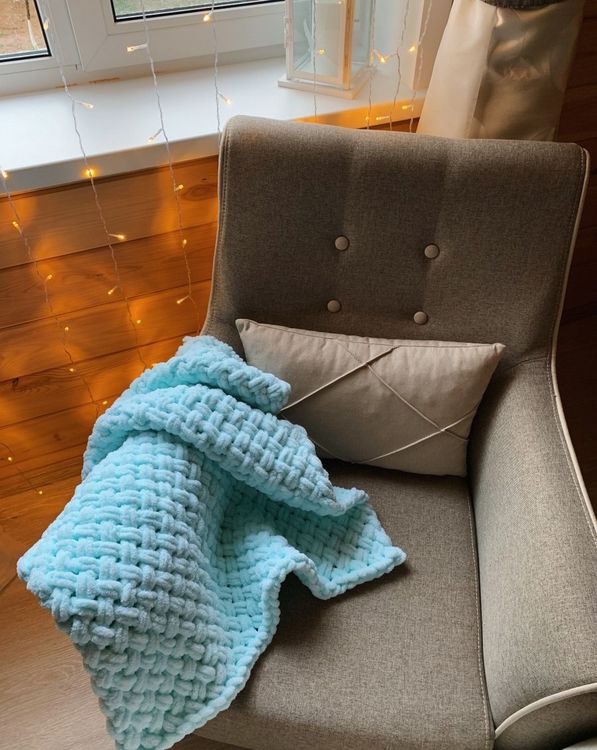 Пряжа ALIZE Puffy (799), черно-белый, 5 шт. по 100 г — картинка 7