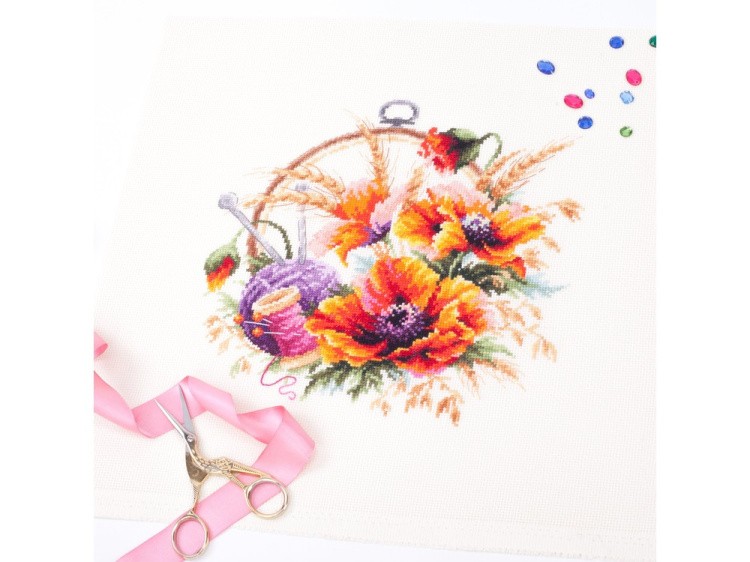 Набор для вышивания «Маки для искусницы» — картинка 3