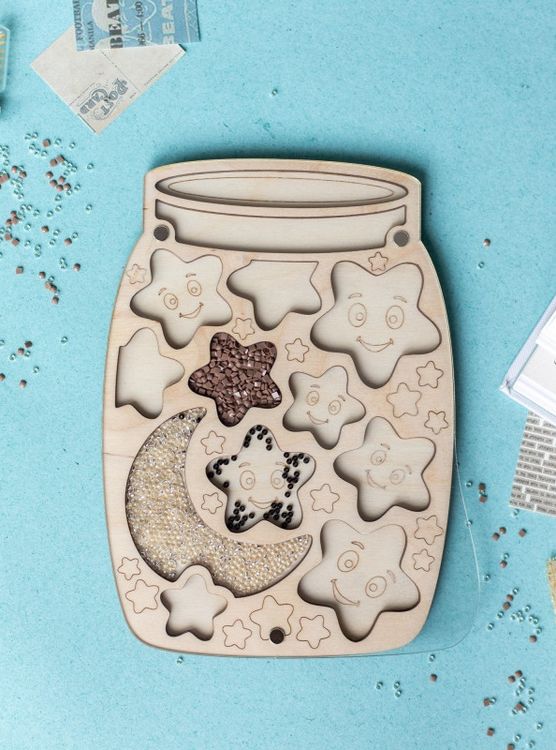 Органайзер для бисера с крышкой «Баночка сновидений» — картинка 2