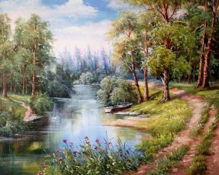 Алмазная вышивка «Пейзаж» — картинка 2