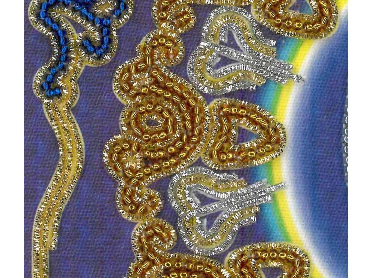 Набор вышивки бисером «Святой Симон Мироточивый» (трунцал) — картинка 3