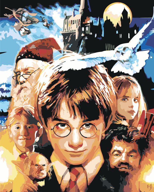 Картина по номерам «Гарри Поттер: Постер 2»