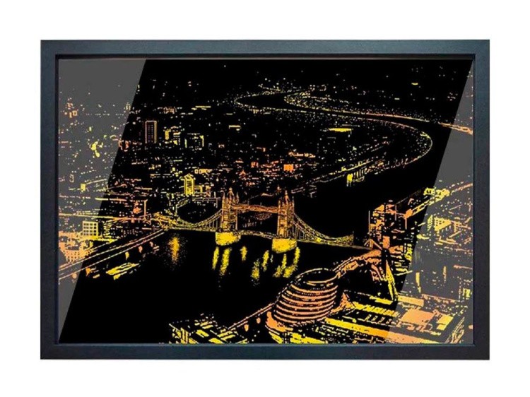 Скретч-картина «Bright City London» — картинка 5