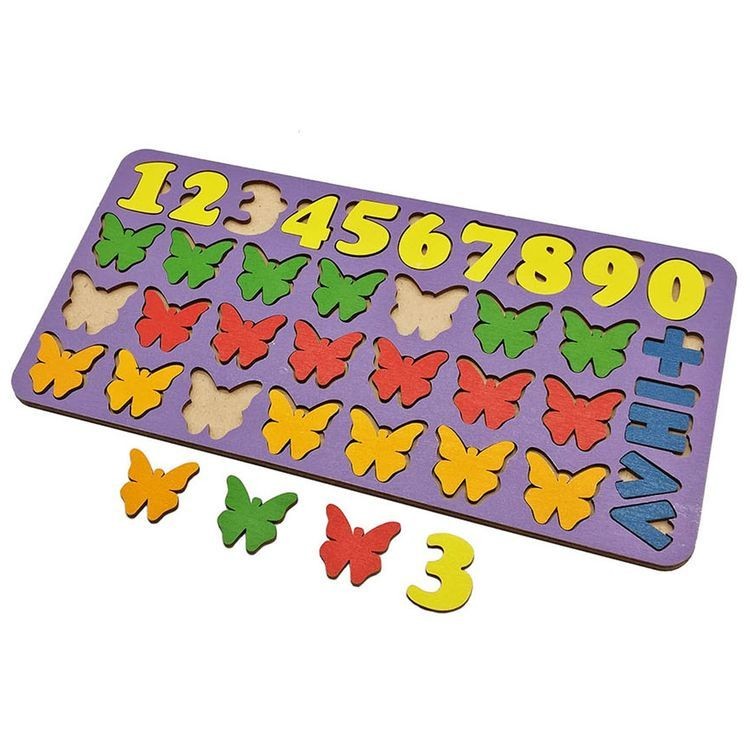 Набор Арифметика «Бабочки из дерева» — картинка 2
