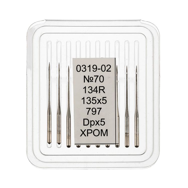 Иглы для промышленных швейных машин №70, универсальные, Арти — картинка 2