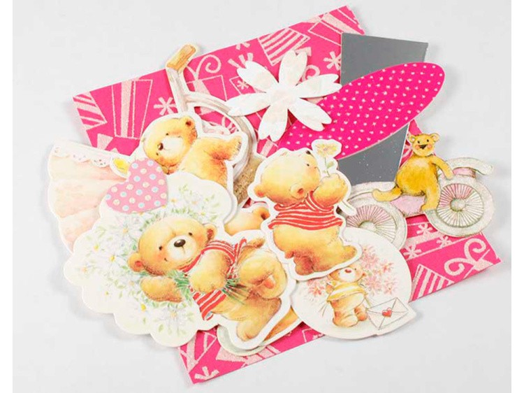 Набор из 3-х открыток «Мишки» — картинка 2