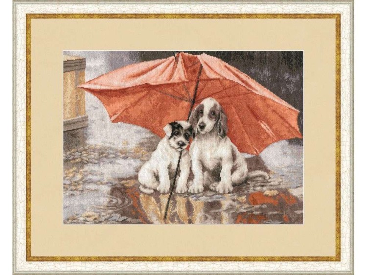 Набор для вышивания «Под дождем» — картинка 2