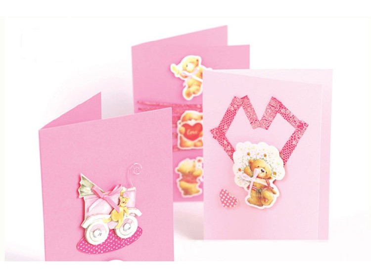 Набор для скрапбукинга «Открытка (3 шт.)» — картинка 3