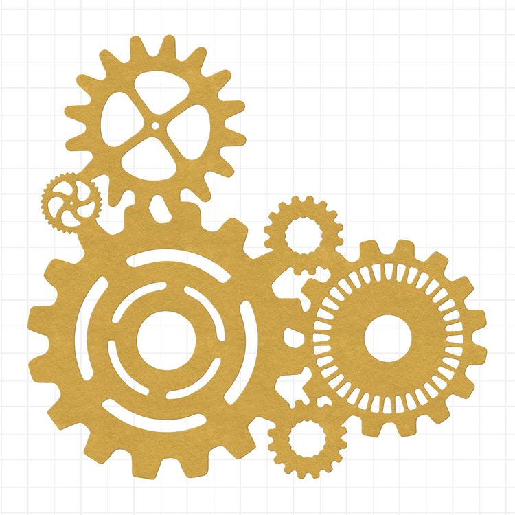 Нож для вырубки «Механизм», 7,4x9,7 см, Mr.Painter — картинка 2