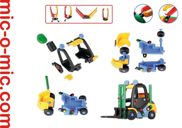 Конструктор Mic-o-mic «Погрузчик» — картинка 3