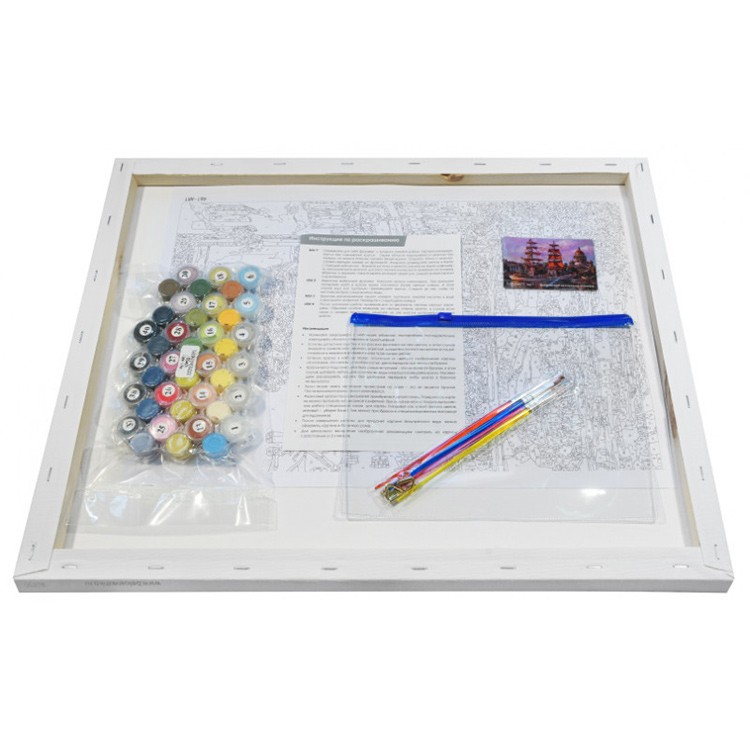 Картина по номерам «Франция. Альпийская Венеция» — картинка 3