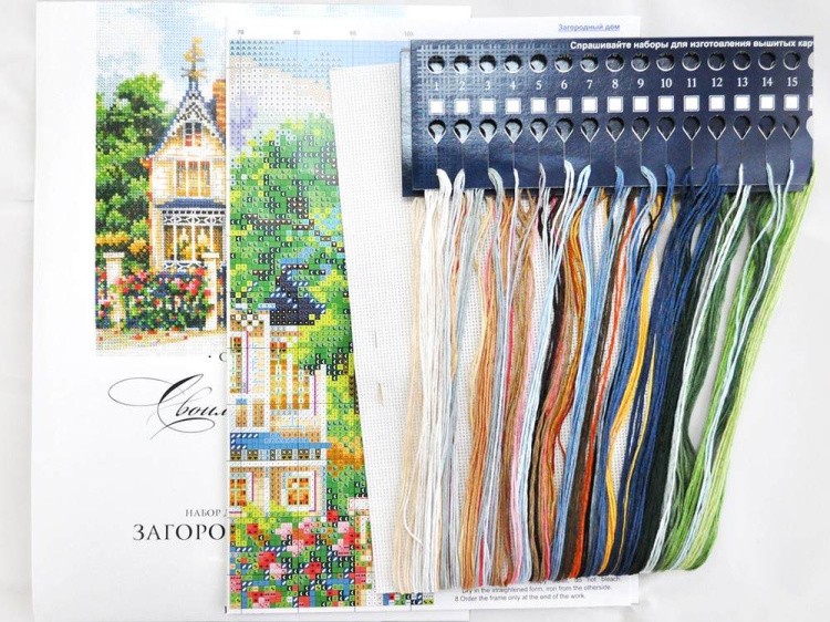 Набор для вышивания «Загородный дом» — картинка 4