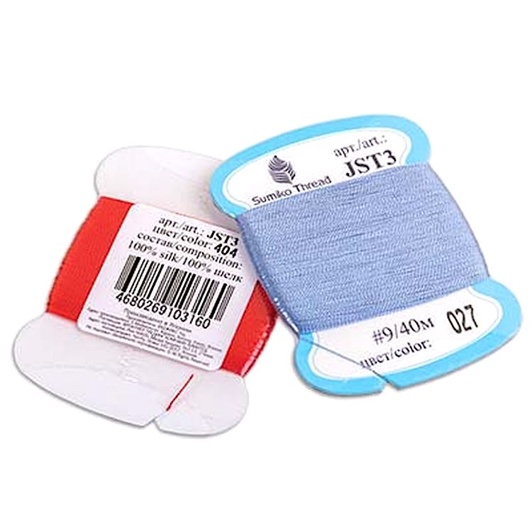 Нитки для вышивания SumikoThread, цвет: №146 ярко-зеленый, 40 м — картинка 2