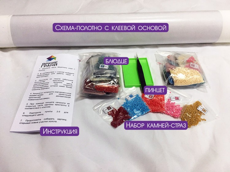 Алмазная вышивка «Соня» — картинка 2