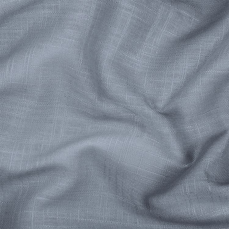 Ткань льняная, 1 м x 140 см, 190 г/м², цвет: пыльно-голубой, TBY — картинка 2