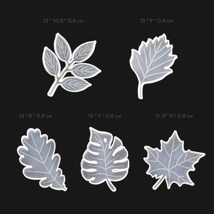 Силиконовый молд подстаканник «Лист Монстеры», Artline — картинка 2