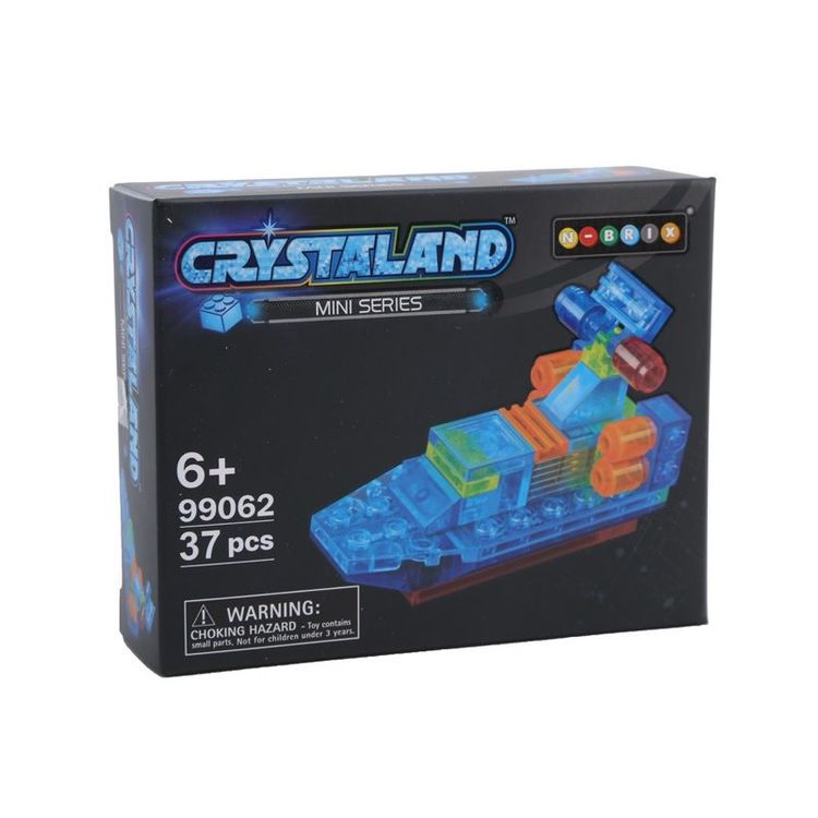 Конструктор CRYSTALAND «Мини патрульный катер», 37 деталей — картинка 2