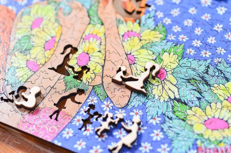 Деревянные пазлы DAVICI «Моему дитя» — картинка 5