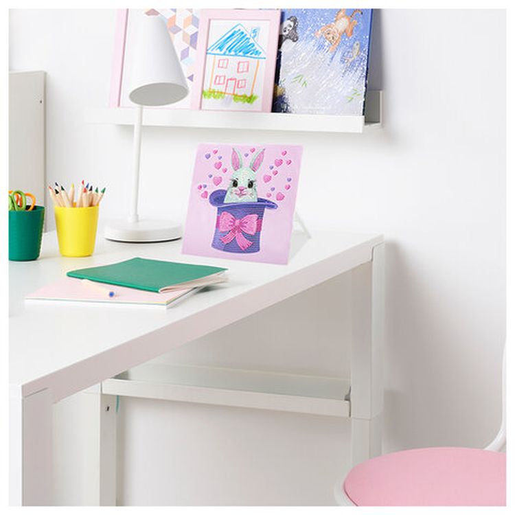 Алмазная вышивка «Заяц в шляпе» — картинка 6