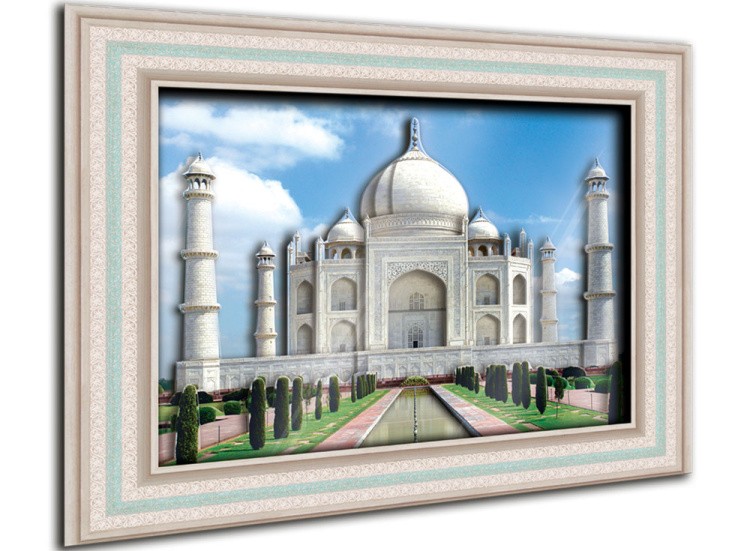Объемная картина «7 чудес света. Тадж-Махал» — картинка 2