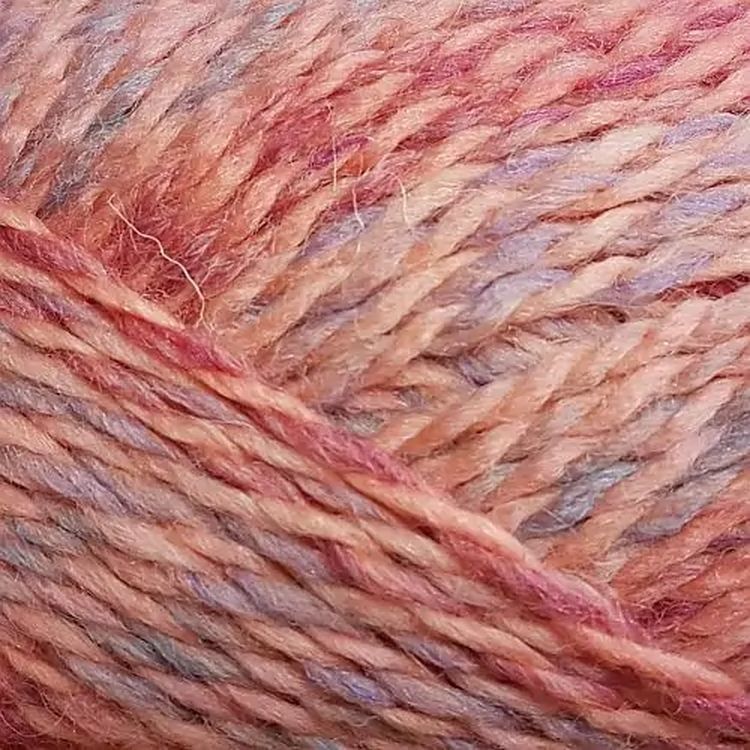 Пряжа Пехорка Радужный стиль (1137), мулине коралловый, 5 шт. по 100 г — картинка 2