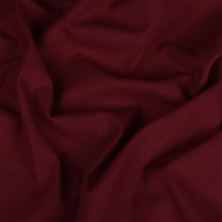 Ткань льняная, 200 г/м², 5 м x 140 см, цвет: бордо, TBY — картинка 2