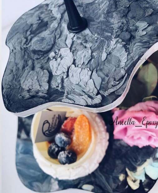 Молд №14 Заготовка для фруктовницы (26 см), 1 шт., Art Blong — картинка 3