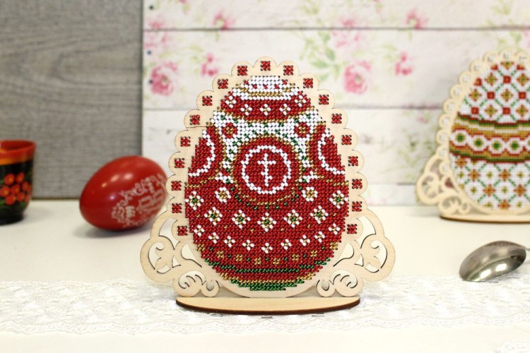 Набор для вышивания «Красное пасхальное яйцо» — картинка 2