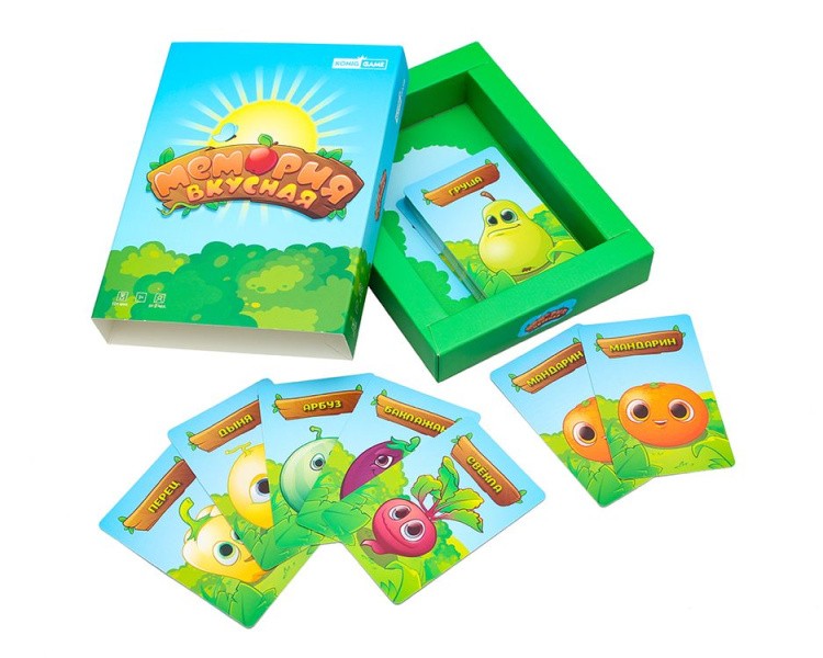 Настольная игра «Мемория Вкусная» — картинка 3