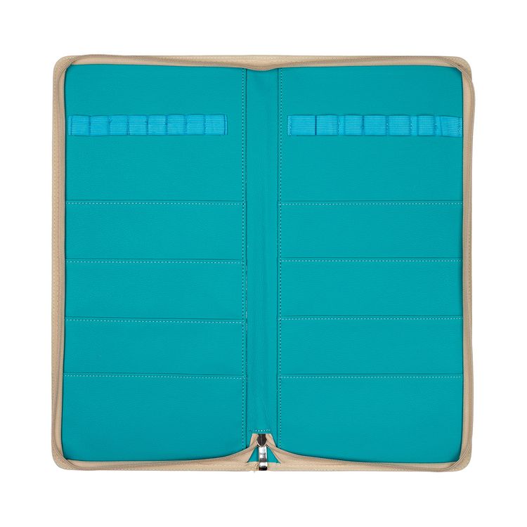 Органайзер для рукоделия «Бирюза», кожзаменитель, 43 см, Gamma — картинка 2