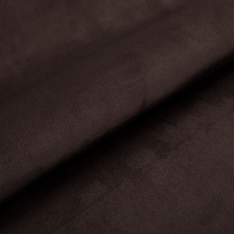 Искусственная замша WOVEN SUEDE, 35x50 см, 175 г/м2, 100% полиэстер, цвет: 19-1118 chocolate (темно-коричневый), Peppy — картинка 2