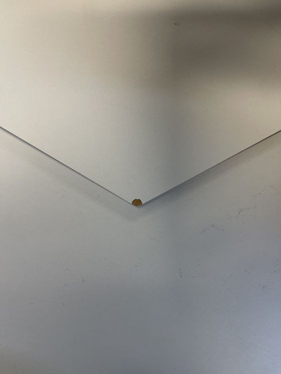 УЦЕНКА. Заготовка Артборд с ламинацией - шестигранник, 30 см (скол в 2-х местах, 2 уголка) — картинка 3