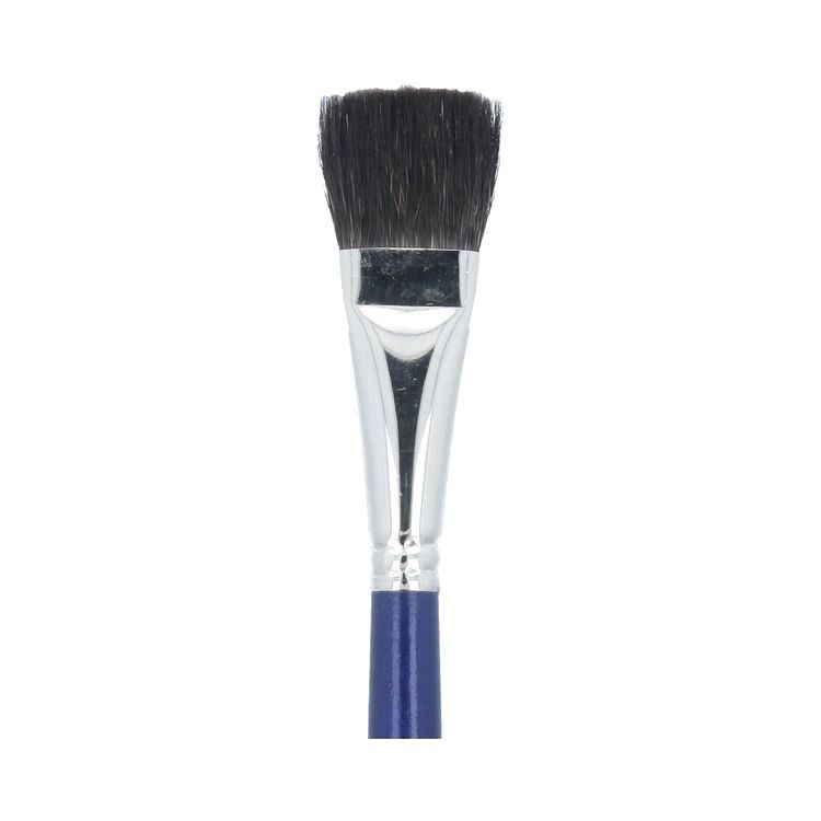 Кисть белка «Gallery» №06, плоская, 5 шт., короткая ручка, Vista-Artistа — картинка 2