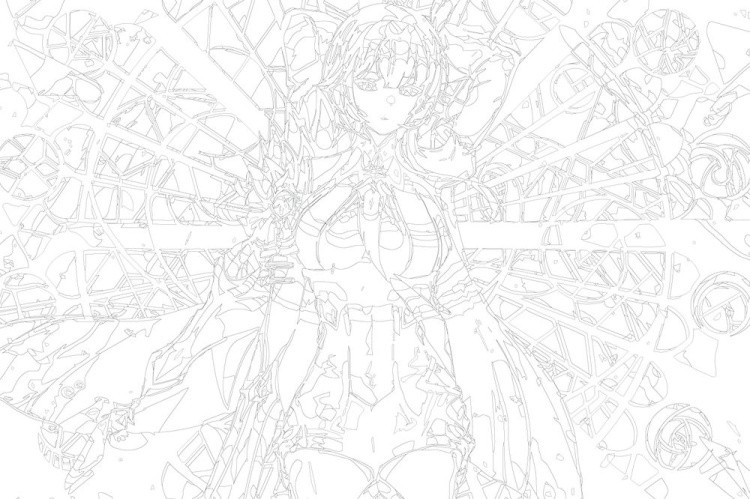 Картина по номерам «Genshin Impact Геншин Импакт: Эола» — картинка 3