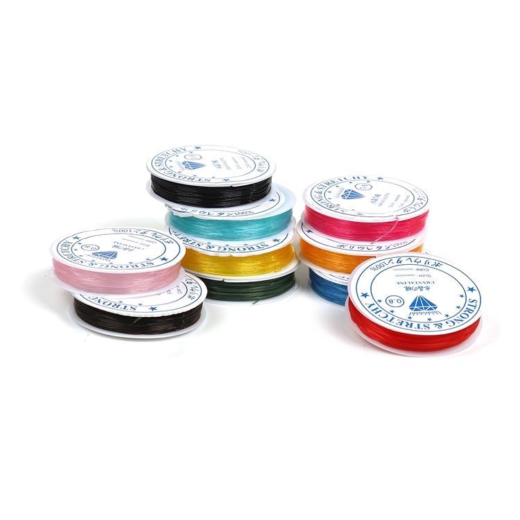 Нить силиконовая 1 мм, ассорти, 10 шт. по 30 м, IDEAL — картинка 2
