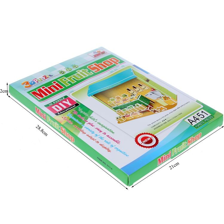 3D пазл Фруктовая история — картинка 2