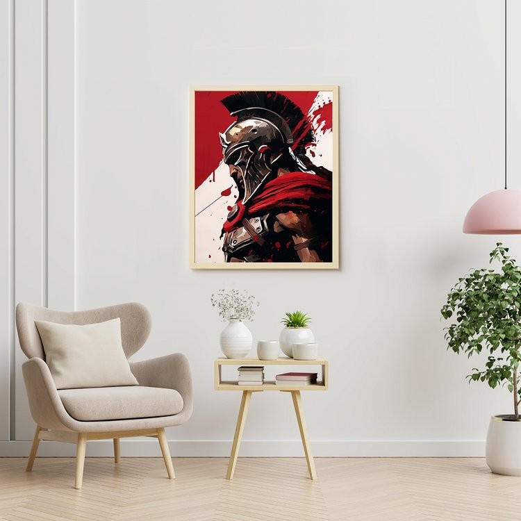 Картина по номерам «Римский легионер» — картинка 3