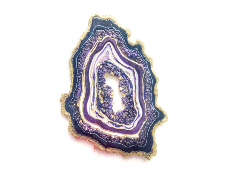 Артборд - срез камня (1) (48х70 см), ResinArt — картинка 2