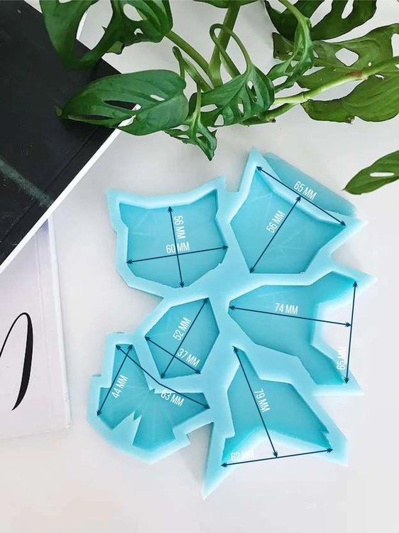 Модель №69, Силиконовый молд набор брошей, Craftsmen.store — картинка 2