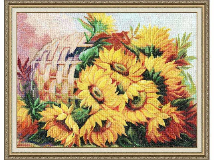 Набор для вышивания «Цветы солнца №2 » — картинка 2