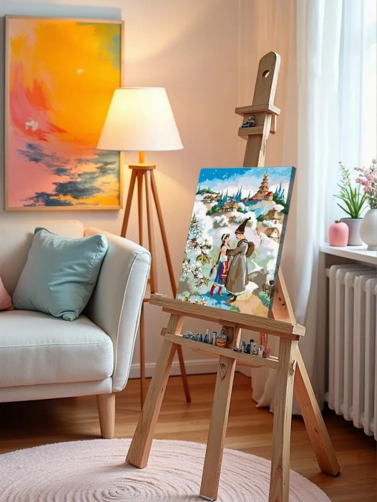 Картина по номерам «Вечера на хуторе» — картинка 9