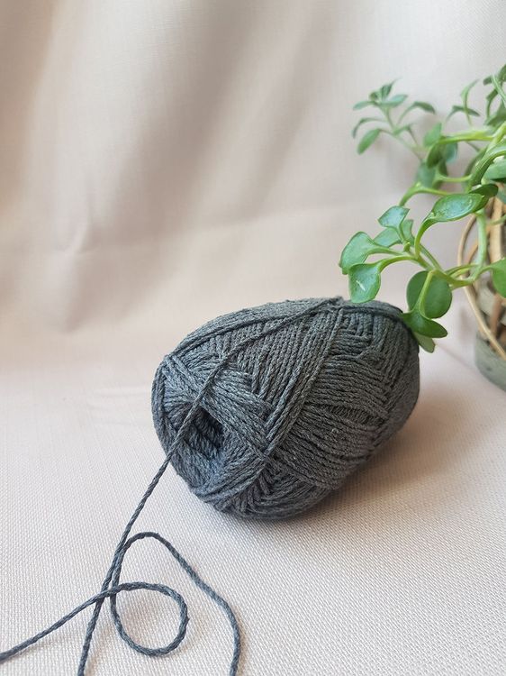 Пряжа Камтекс Мягкий хлопок (137), маренго, 5 шт. по 100 г — картинка 3