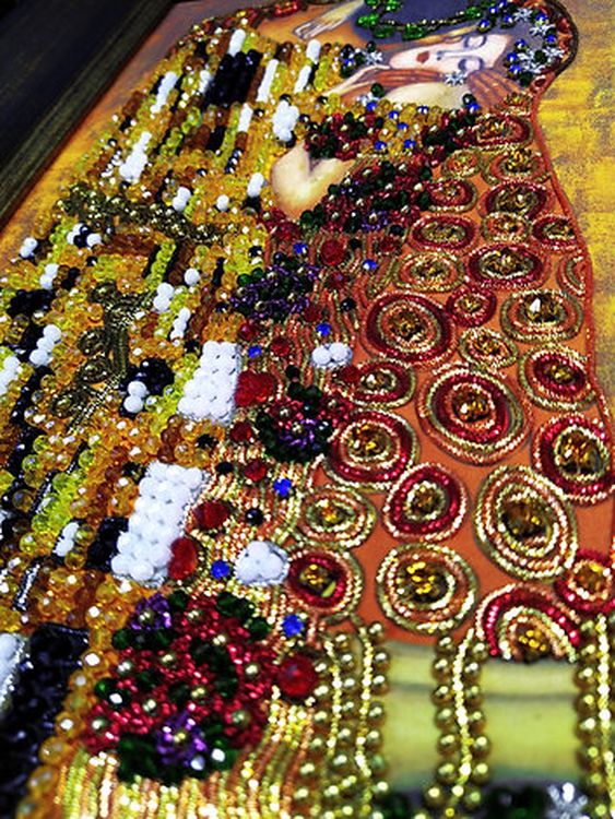 Набор вышивки хрустальными камнями «Поцелуй» — картинка 3