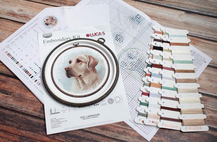 Набор для вышивания «Лабрадор» — картинка 3