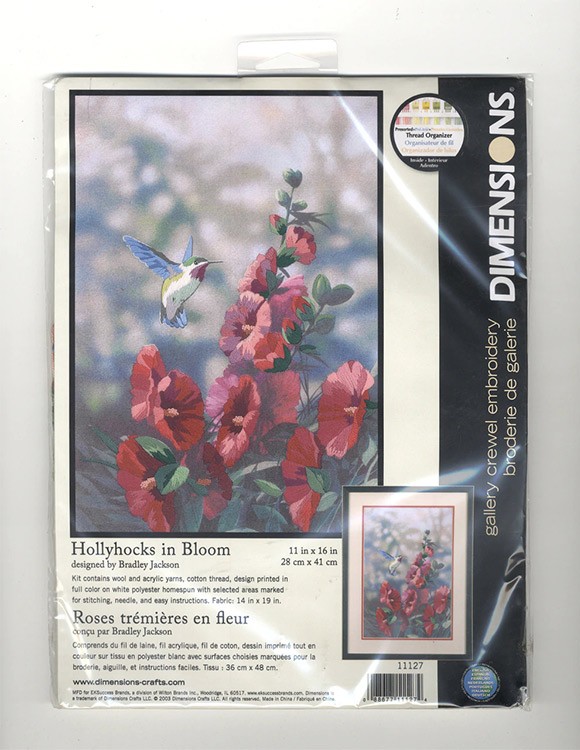 Набор для вышивания «Колибри в цветах» — картинка 3