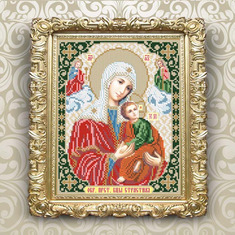 Рисунок на ткани «Страстная Образ Пресвятой Богородицы» — картинка 3