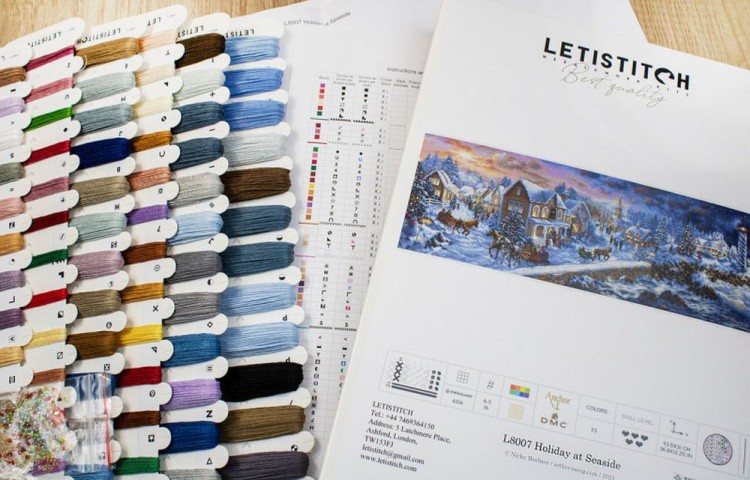 Набор для вышивания «Holiday at Seaside» — картинка 4