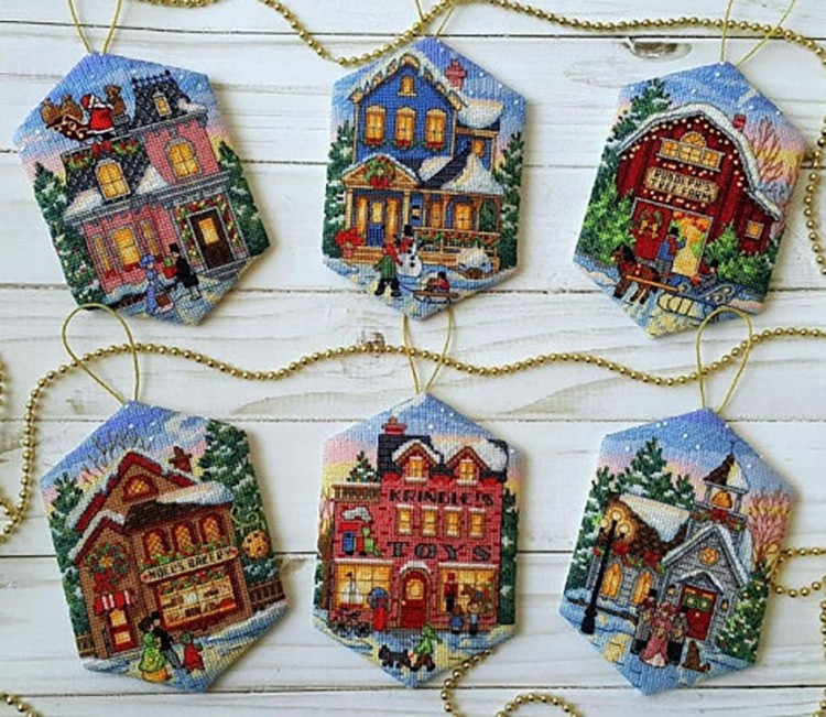 Набор для вышивания «Рождественские украшения» — картинка 3